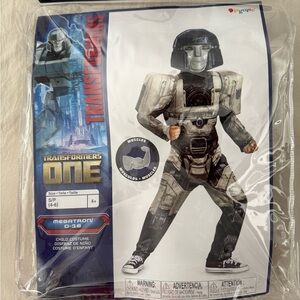 Transformers One Megatron D-16 Costume (Size: Kids Small 4-6)